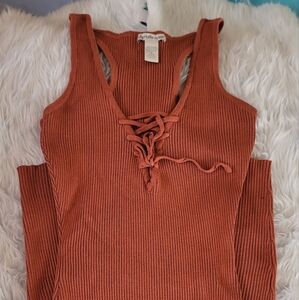 Charlotte Russe Brown dress